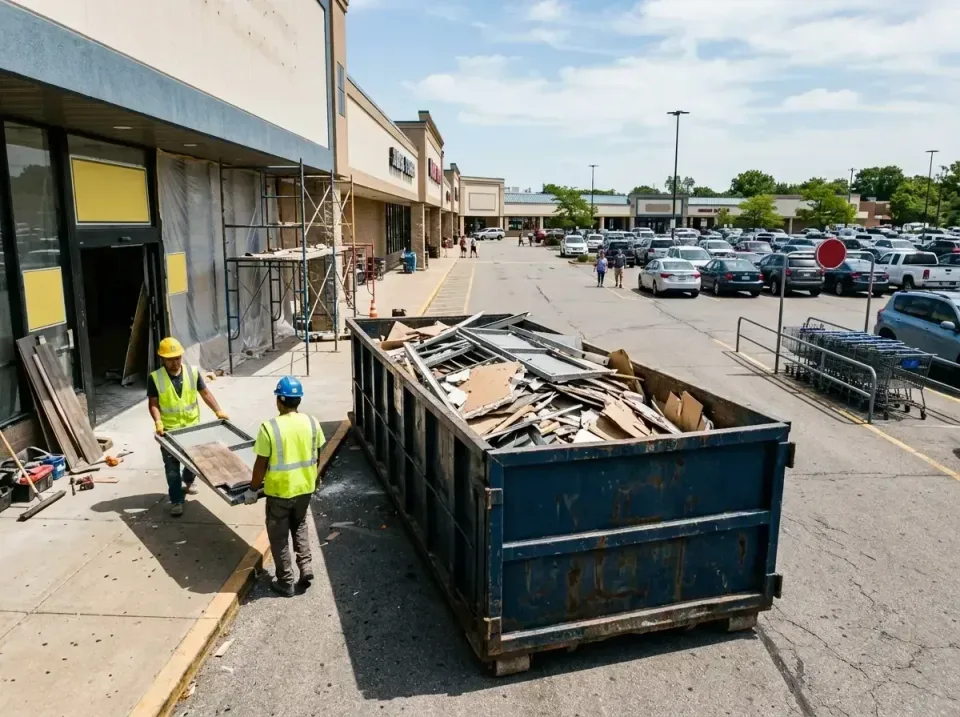 retail-store-renovation-debris-003 — frequently asked questions, Roll-off Dumpster Rentals in Charlotte, NC